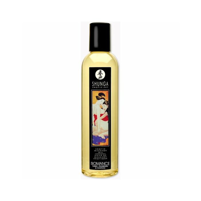 Shunga Erotic Massage Olio Fragole