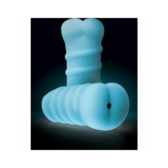 Masturbatore in silicone Firefly dat anno - blu