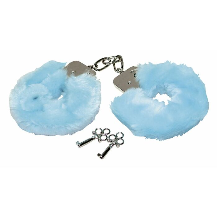 Polsini con manette Love Cuffs Blu
