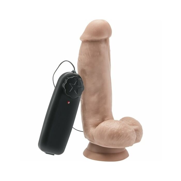 Pene vibrante con testicoli 15 cm