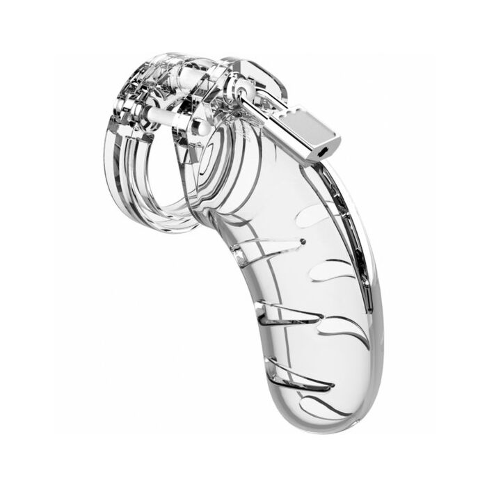 Modello 03 - castità - 12 cm trasparente