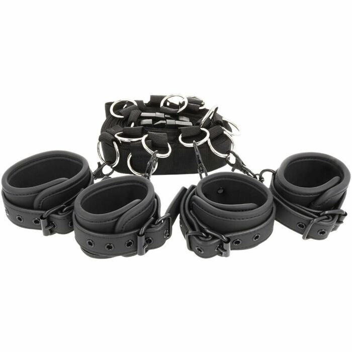 Fetish sottomesso set ataduras cama luxury
