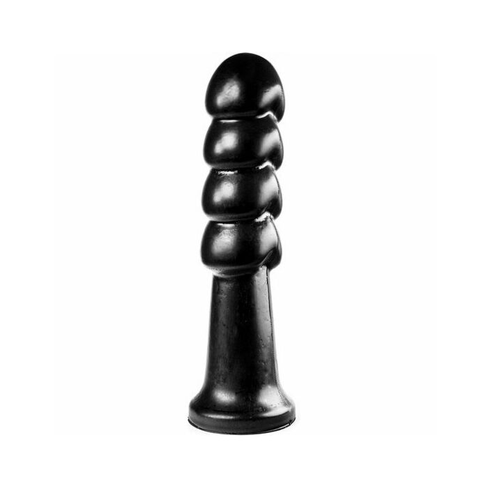 Dildo erik in cristallo scuro - negro