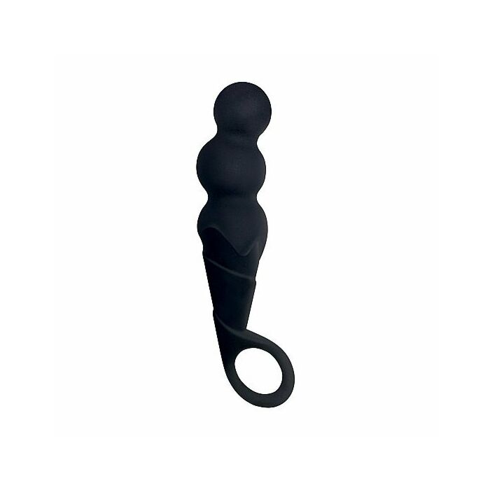 Plug & play plug de silicona scoop - negro