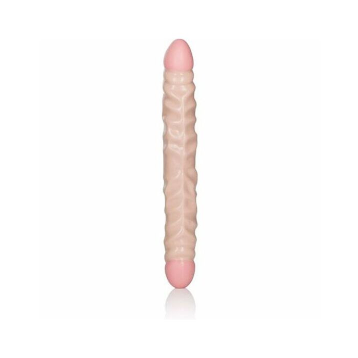 Duo pene d'avorio doppio realistico 31 cm - nero