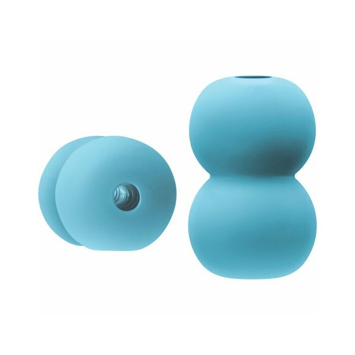 Masturbatore in silicone Firefly Moon - blu