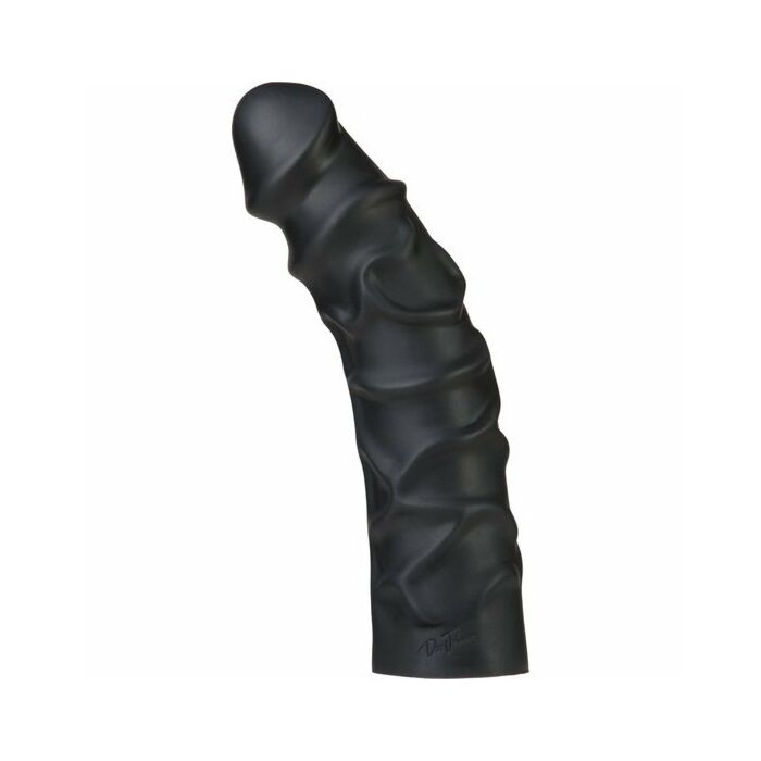 The raging - pene realstico silicona 20 cm negro