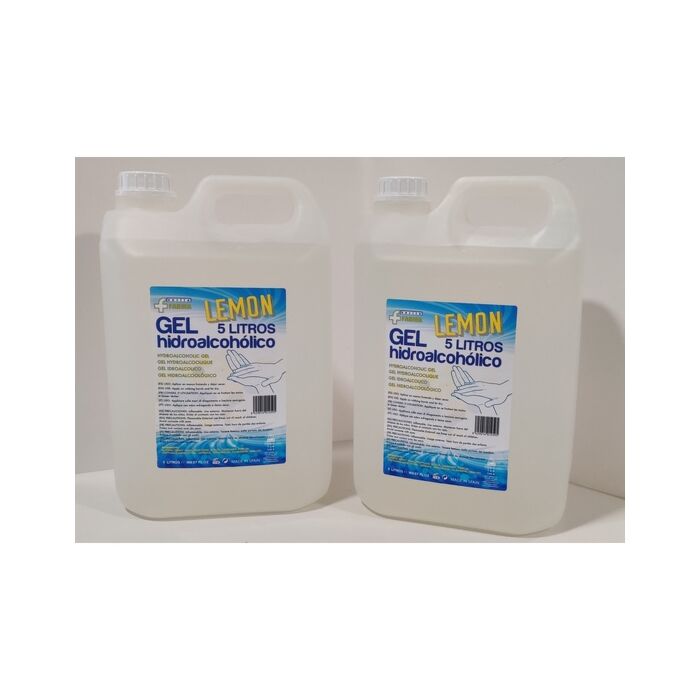 Gel hidroalcohólico lemon 5 litros