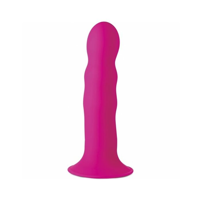 Dildo ondulato espressibile - rosa