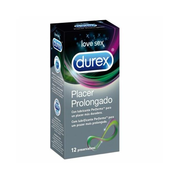 Durex piacere prolungato 12 pz