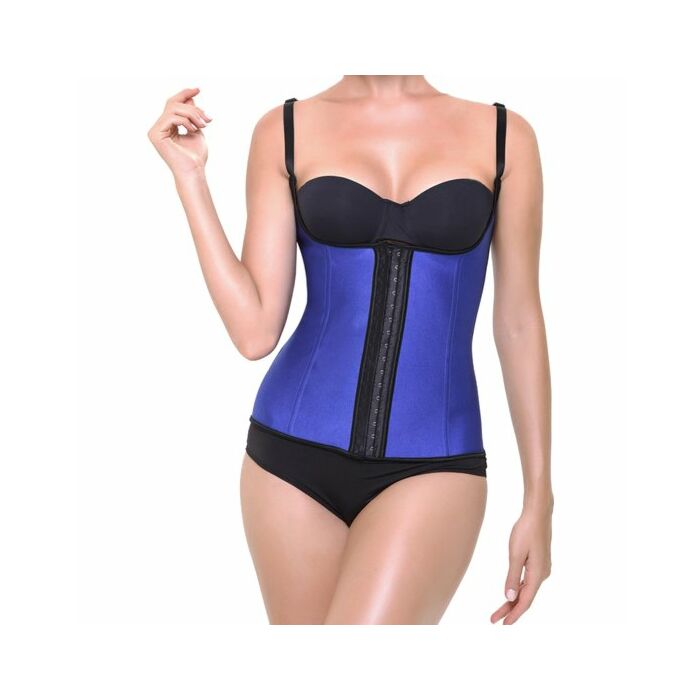 Corsetto a forma di lattice azul