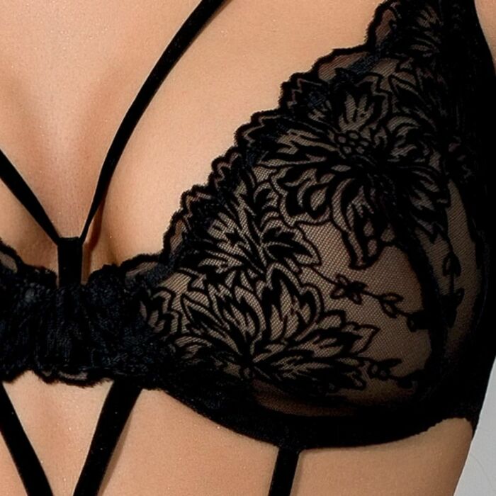 Chemise Passion faggio nero taglia l / xl