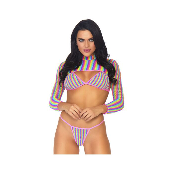 Conjunto 3 piezas red - arco iris