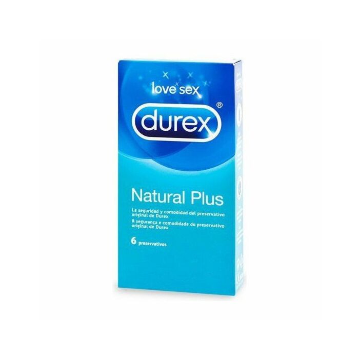 Natural Durex plus 6 unità