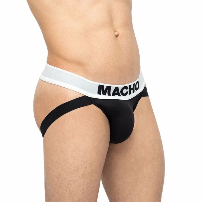 Maschio - mx200b sospensorio bianco e nero xl