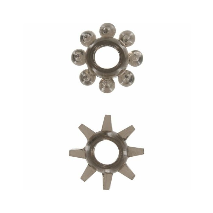 Anello elastico nero di potenza 2 pezzi