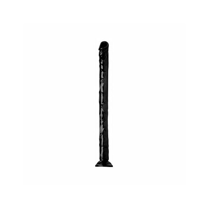 Dildo flessibile realistico 50 cm - nero