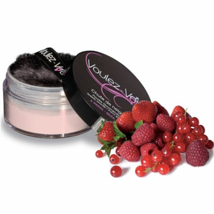 Polveri commestibili Voulez-vous sapore di frutta rossa