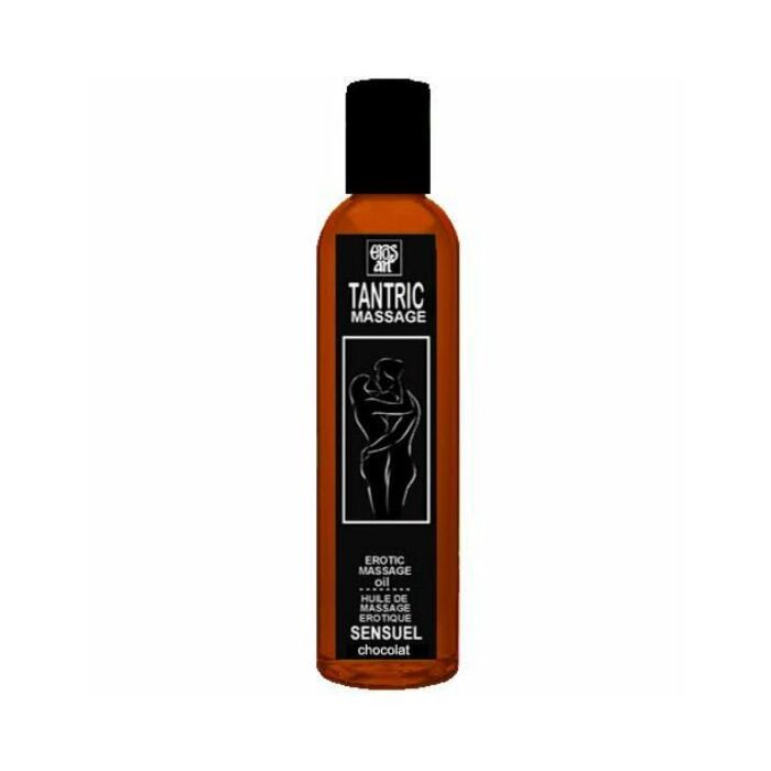 Olio da massaggio tantrico naturale eros-art e afrodisiaco con cioccolato 200ml