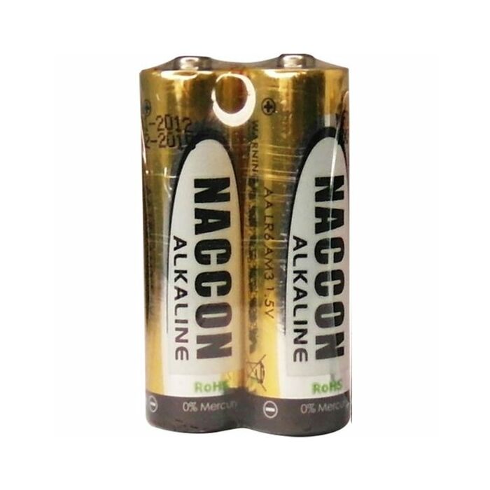 Nac con batterie alcaline lr6 aa - 2uds