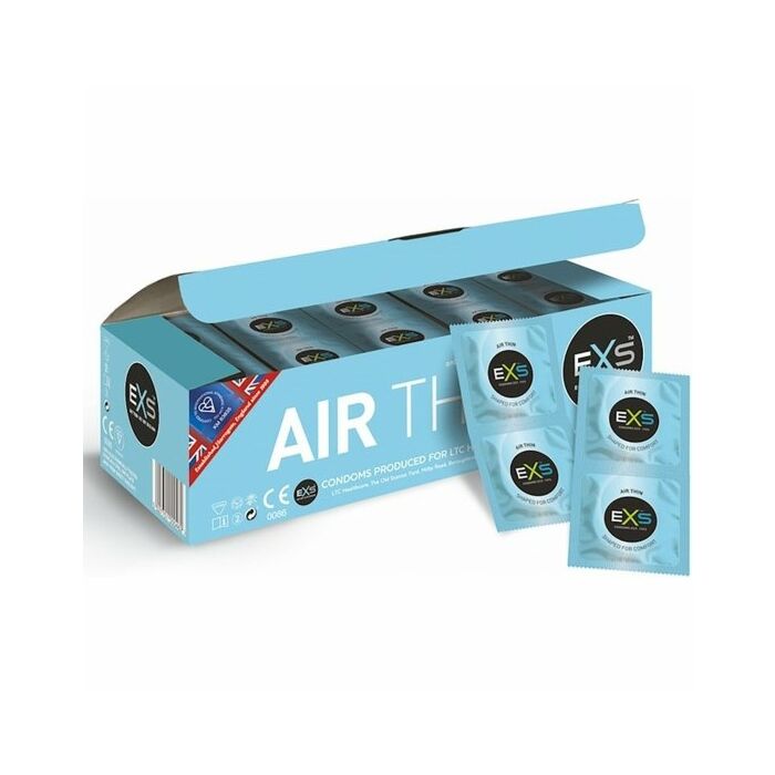 Exs air thin - sin olor - confezione da 144