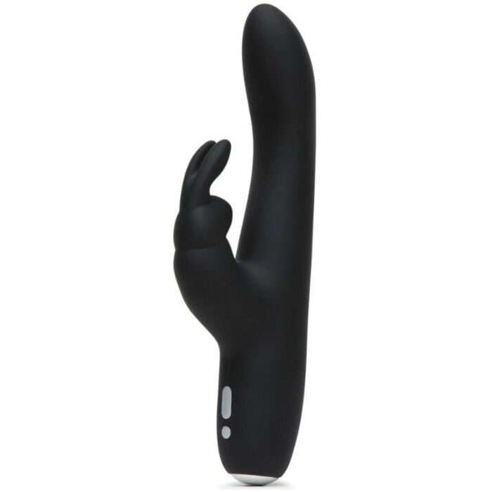 Cinquanta sfumature di ragazza grigia avida vibrador con coniglio