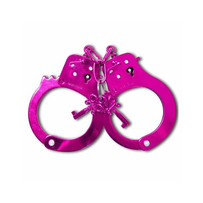 Manette anodizzate rosa fantasia fetish