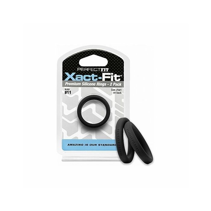 Anelli Adattamento Perfetto Xact-fit - Nero.
