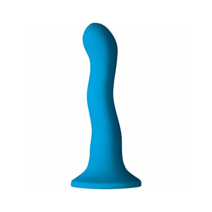 Colori dildo wave silicona 15cm - azul