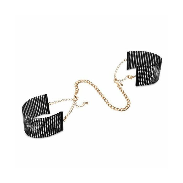 Manette in Metallo a Rete Nere Nightshade