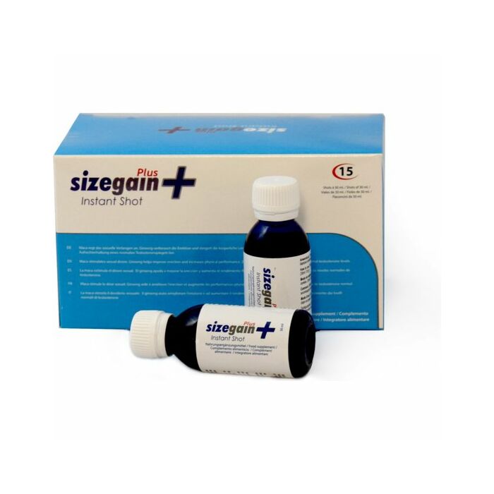 Sizegain plus shot istantaneo 15 unidades