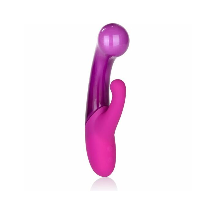 Vibratore in silicone viola opale