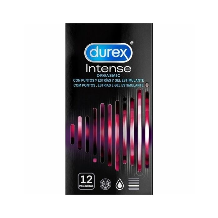 Preservativi orgasmici intensi Durex 12 pz