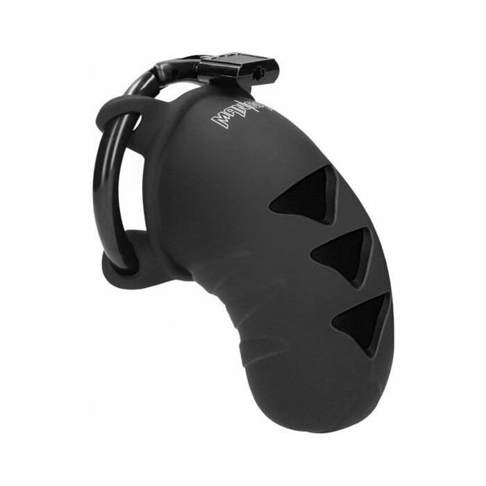 Dispositivo di castità modello 07 07 in silicone - Nero