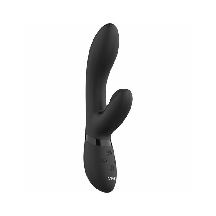 Kyra - g-spot in silicone coniglio - nero