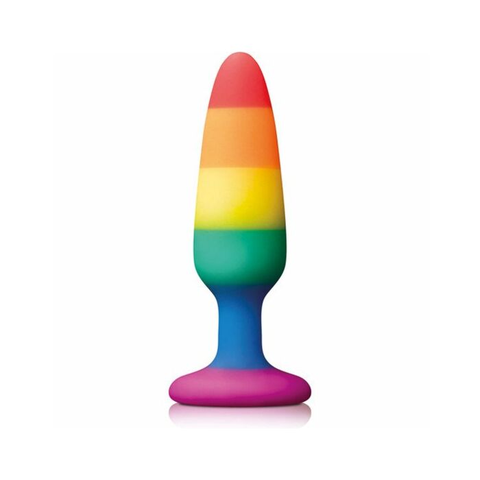 Spina piccola in silicone arcobaleno