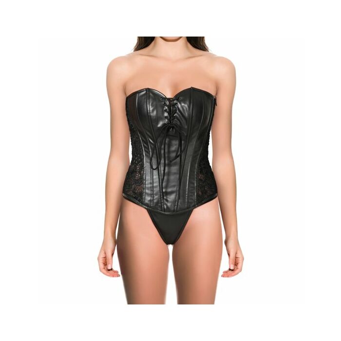 Corsetto da sposa negro