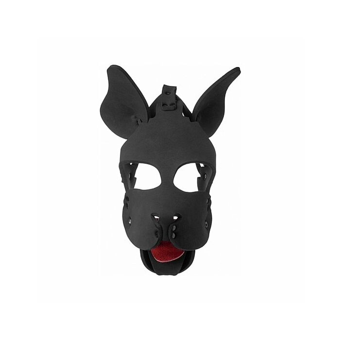 Maschera per cani in neoprene con museruola rimovibile