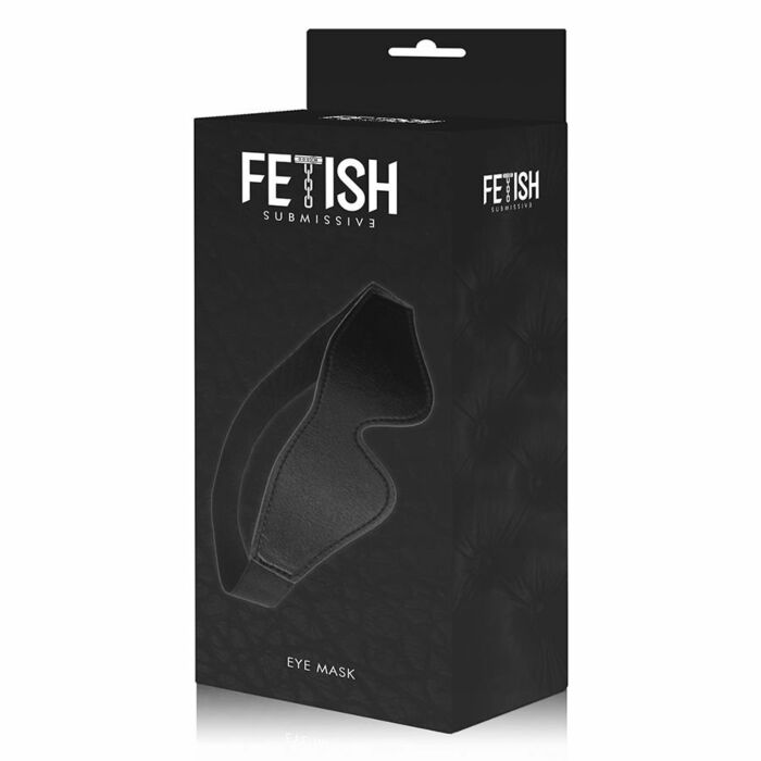 Maschera di pelle vegana sottomessa fetish