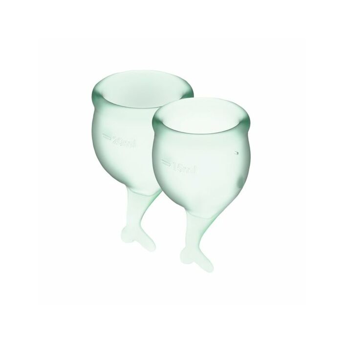 Satisfyer si sente sicuro copa mestruale - verde