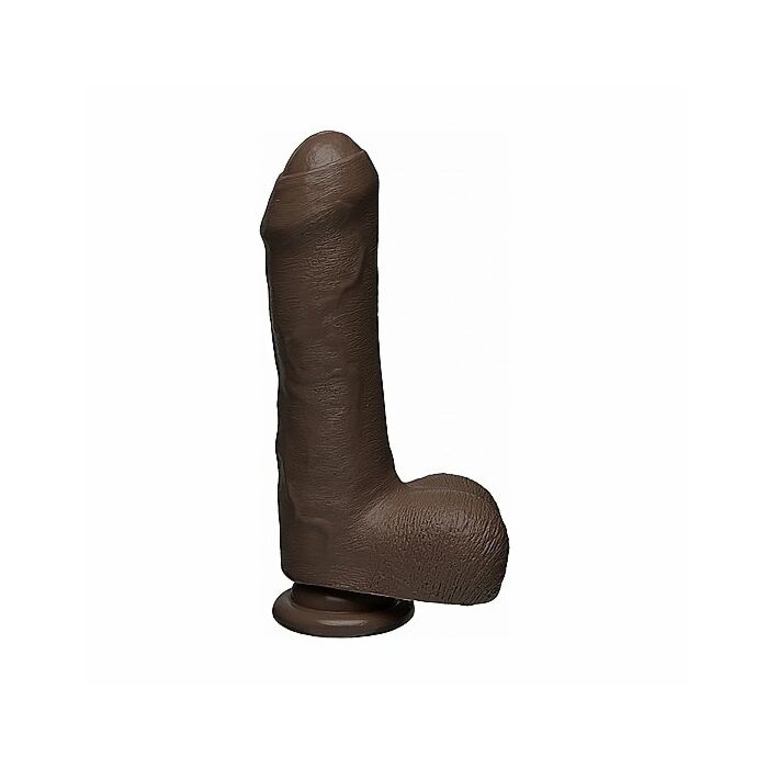 Uncut d - realistico pene firmkyn 17,5cm - cioccolato