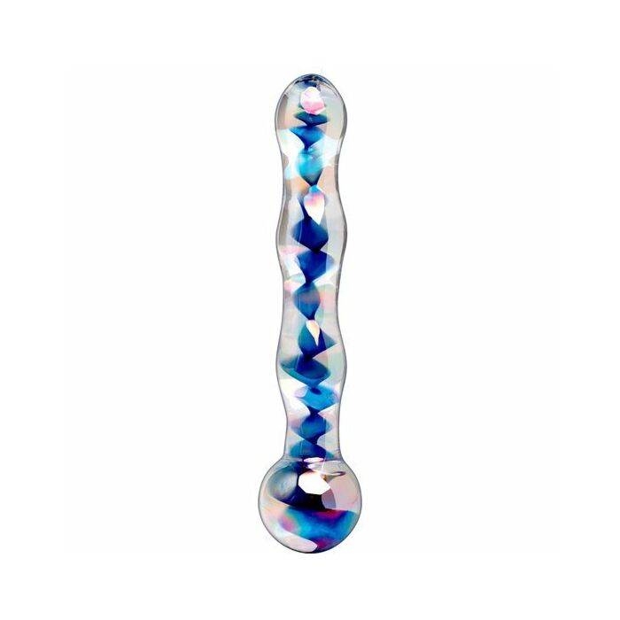 Dildo di vetro numero 8 ghiaccioli