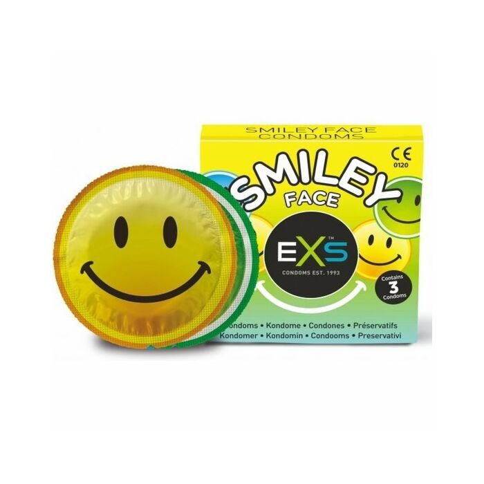 Exs - faccina sorridente - pacco da 3