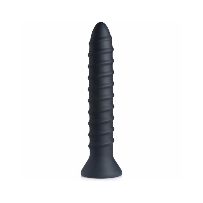 Vibratori a spirale in silicone - vite Powe 10x nera