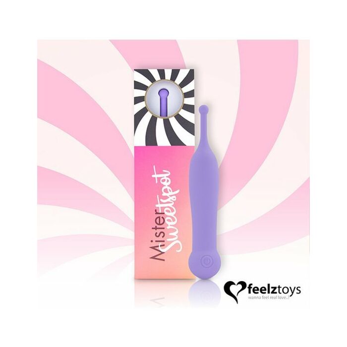 Feelztoys - vibratore clitoride mister sweetspot - viola