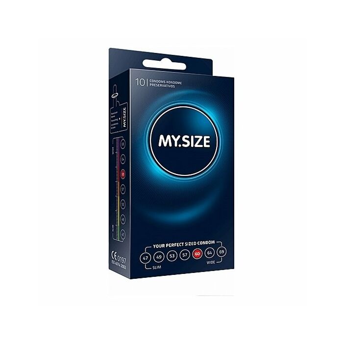La mia taglia preservativos 60mm - 10uds