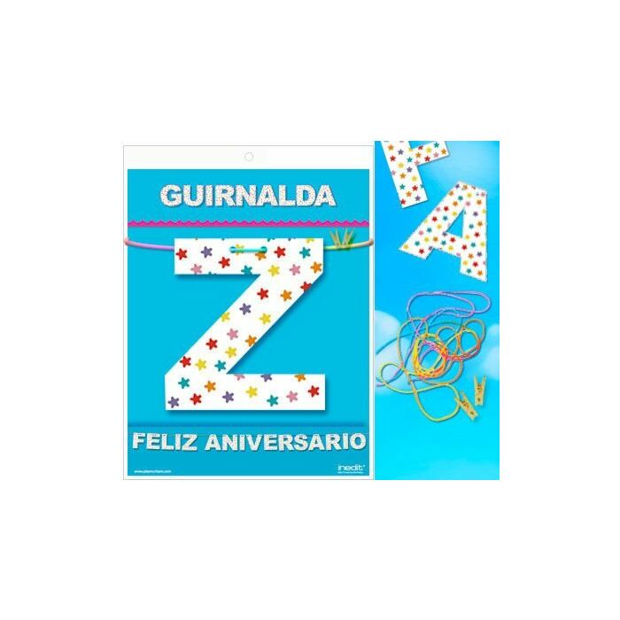 Ghirlanda di buon anniversario (cartone 220gr)