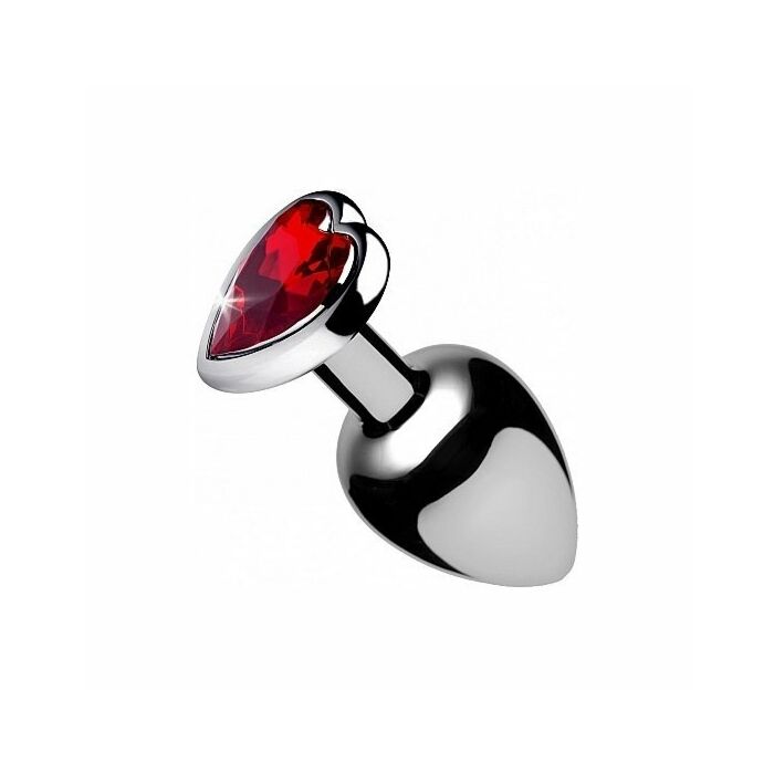 Gem Medium Anal Plug - Rosso