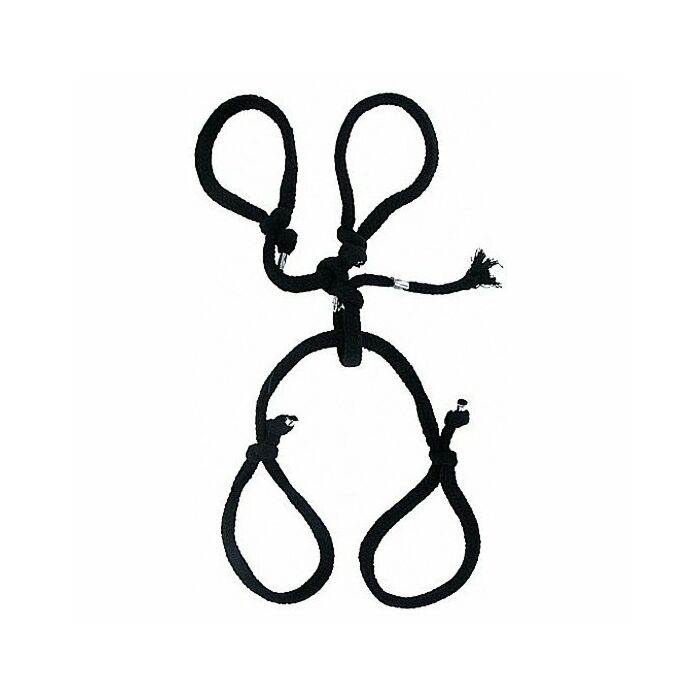 Corda di seta multiposizione fantasia fetish