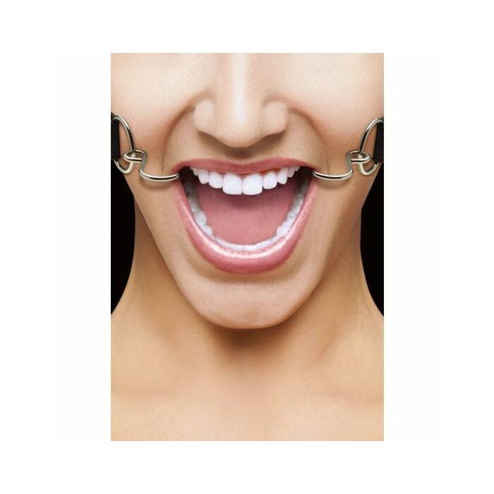 Ouch mordaza hook gag negro